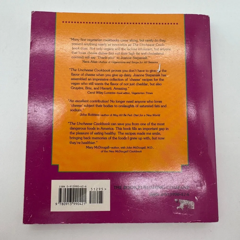 N/A uncheese cookbook